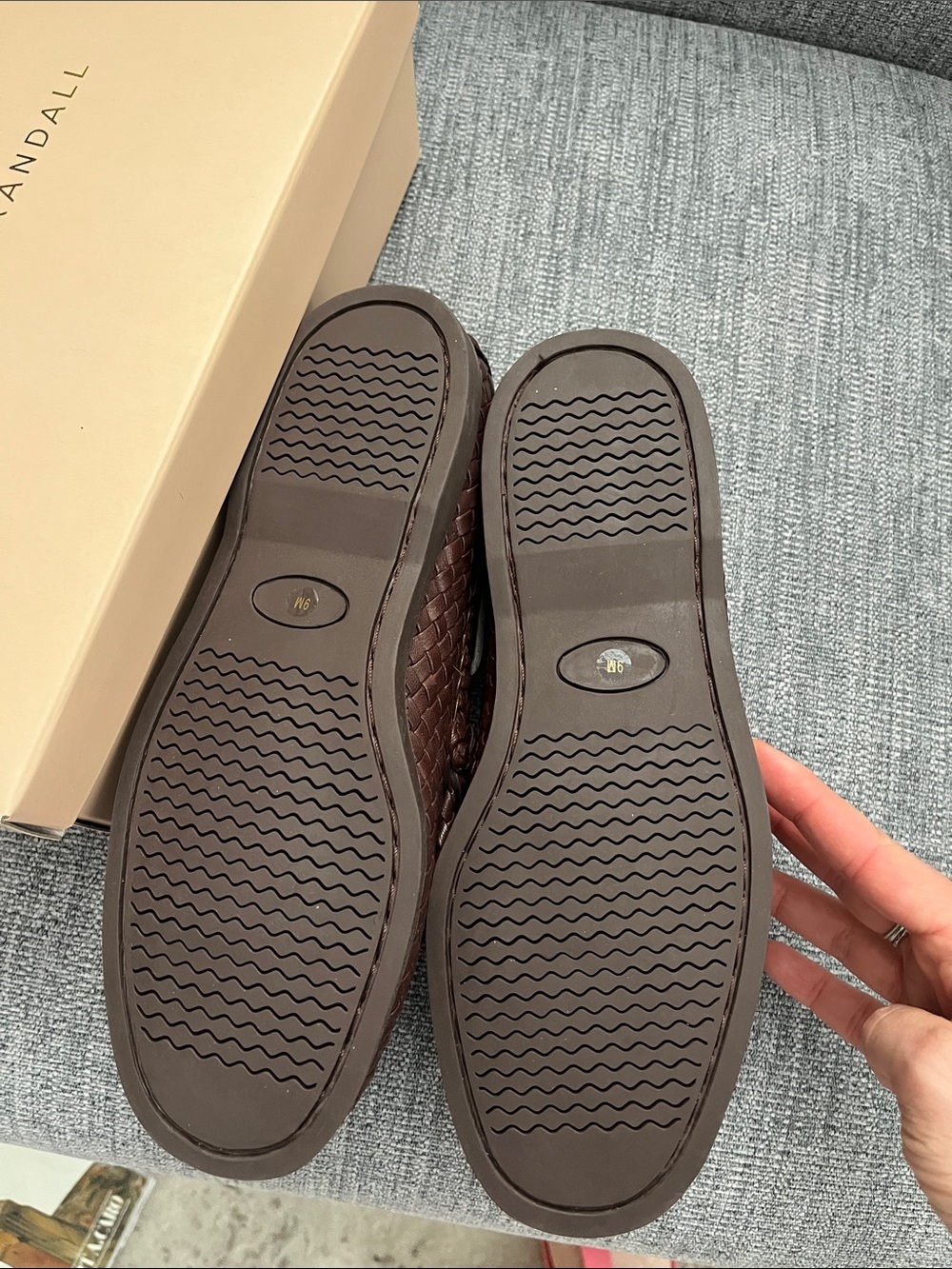 NWT Loeffler Randall Minnie Loafers Espresso 9B - Picture 3 of 6